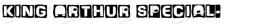KING Arthur Special字体转换